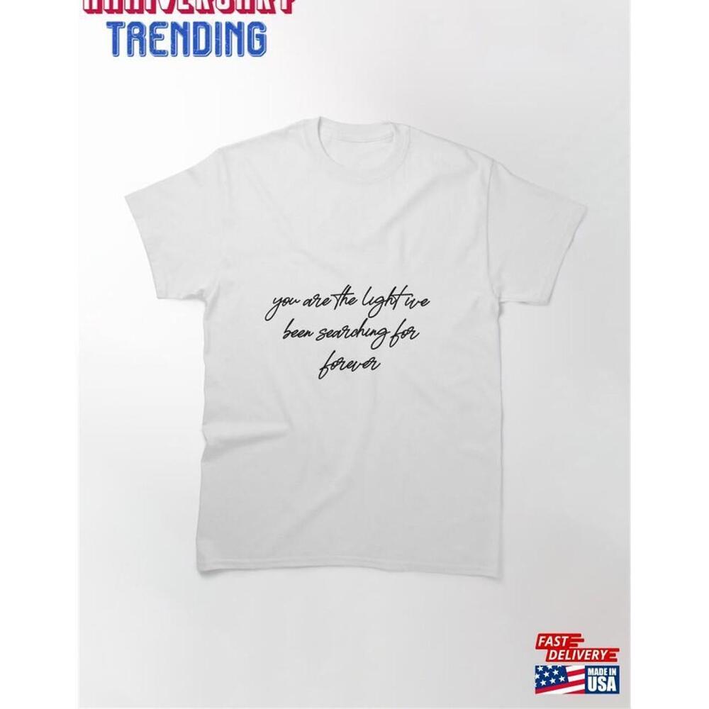 Light Shower Portals Lyrics Classic Tshirt Unisex